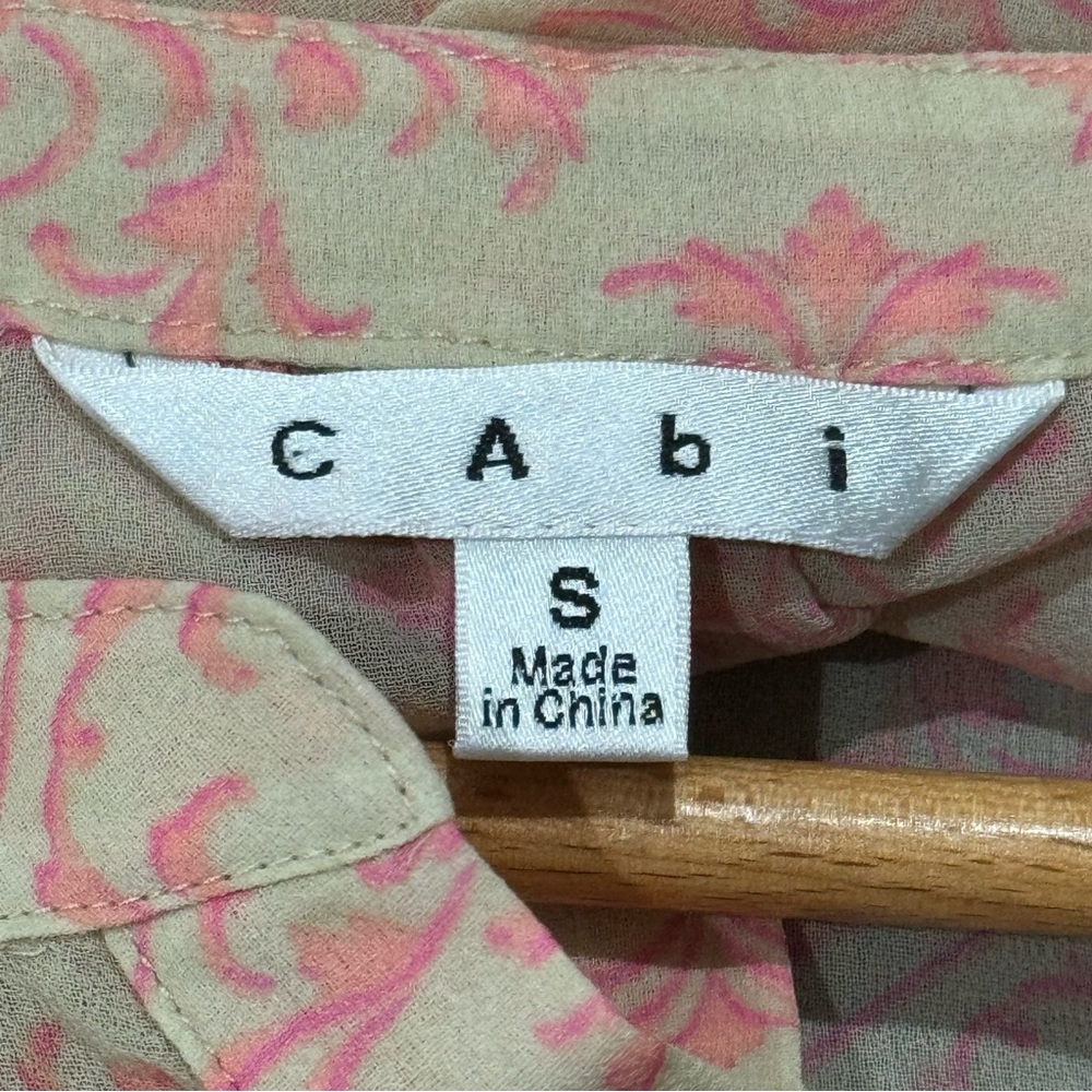 Cabi Poolside Tunic Top With Pockets Size Small - image 3